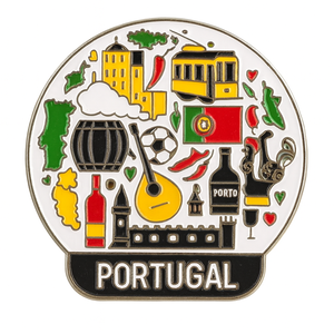 Fabricant de souvenirs touristiques, cadeaux personnalisés en métal émaillé d'Espagne, épingles de revers pour sacs. - Product Image 4