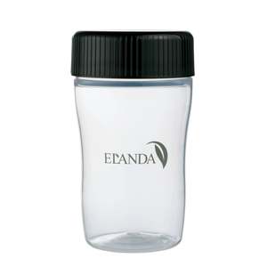 ELANDA 350ml Black Shaker Bottle Polypropylene/Polyethylene Durable Eco-Friendly Lightweight Reusable Made Japan BPA-<b>Free</b> Sports - Product Image 1