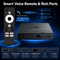 Décodeur réseau X96NEX Amlogic S905Y5 Android 14 pour TV Box 4K avec Wi-Fi 6 sans fil 5 GHz