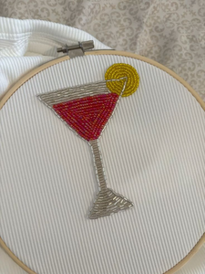 Festival Wear Seed Beads Embroidery Women <b>Tops</b> Handmade Custom Designer Women <b>Tops</b> With Beaded Embroidery Style - Product Image 5