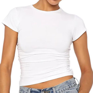 Camiseta de mujer, camisetas holgadas informales de manga corta, camisetas de verano, ropa de mujer, Top de última moda 6 - Product Image 2
