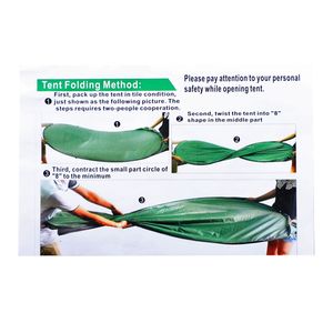 Quick Setup Pop Privacy Portable Outdoor Shower Tent with Waterproof Zipper Closure for <b>Camping</b> Beach RV Travel - Product Image 5