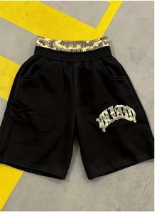 Shorts en jean double taille pour hommes – Tendance estivale, style décontracté streetwear - Product Image 4