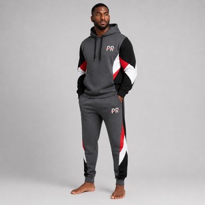 Conjunto Deportivo de Dos Piezas para Hombre, Estampado, de Alta Calidad, Informal, para Entrenamiento, Running y Jogging, Precio Bajo, Ropa de Invierno, Servicio OEM - Product Image 5