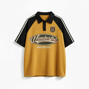 Nouvelle Arrivée 2026 – Polo Unisexe Vintage 100% Coton Robuste pour l'Été – Vêtement de Sport Personnalisable – Fournisseur d'Usine - Product Image 1