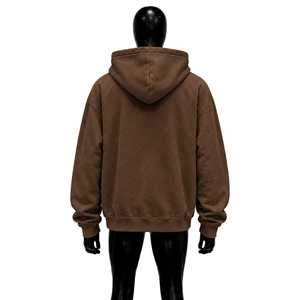 Custom Brown Zip Up Hoodie Women Oversized <b>Heart</b> Graphic Rhinestone Streetwear Full Zipper Hooded <b>Sweatshirt</b> Casual Fashion Wear - Product Image 2