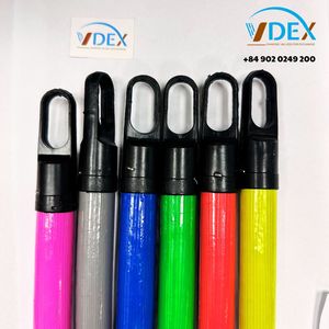 Colorful PVC-Coated Wood Broom Handle and Escoba Sticks Basic Style Household Cleaning Tools for <b>Toilet</b> and Home Use - Product Image 4