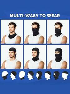 Custom Wholesale Breathable Helmet Liner Balaclava Lightweight Full Face <b>Cover</b> for Cycling Motorcycle OEM ODM Supplier - Product Image 4