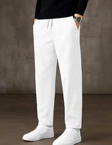 Pantalon Homme Léger en Coton Biologique Durable, Coupe Droite Taille Moyenne, Vente en Gros, Doux pour la Peau, Respirant, Séchage Rapide - Product Image 6