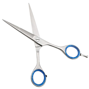 Ciseaux de coiffure professionnels pour salon, 5,5 pouces, 6 pouces, ciseaux de barbier légers, ergonomiques, en acier inoxydable, outil de coiffure - Product Image 1