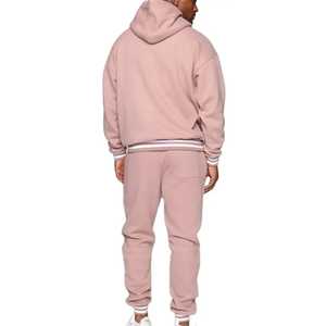 Conjunto Deportivo para Hombre, Estilo Urbano, Moderno y Duradero, de Felpa, 2 Piezas, MOQ Bajo, Conjunto Deportivo de Moda para Hombre - Product Image 5