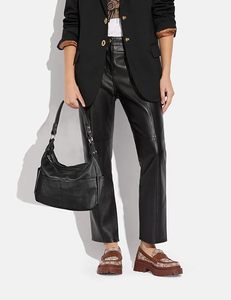 Sac fourre-tout de luxe en cuir véritable pour femme, design élégant en cuir de vachette, avec deux poignées et fermeture éclair, personnalisable avec logo, vente en gros - Product Image 2