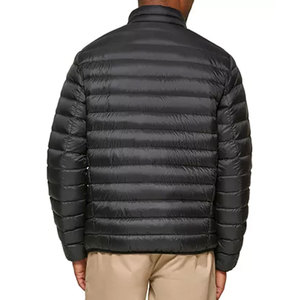 OEM ODM Men's Lightweight Winter Warm Bubble Puffer Jacket Breathable Windproof Front <b>Zip</b>-<b>Up</b> Duck Down Bubble Puffer Coat - Product Image 4