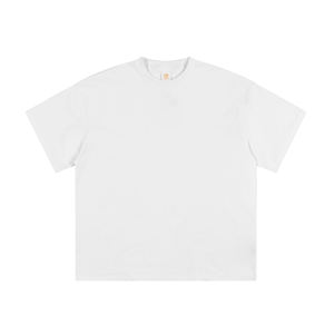 เสื้อยืดโอเวอร์ไซส์สั่งทำ OEM ราคาโรงงาน พิมพ์ลายซิลค์สกรีน ผ้าคอตตอนแท้ หนัก 300 กรัม ทรงหลวม แขนสั้น สำหรับผู้ชาย - Product Image 2
