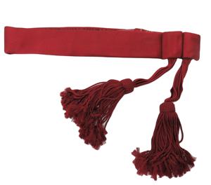 Nuevos uniformes ceremoniales de alta calidad faja cintura borla cinturones - Product Image 2