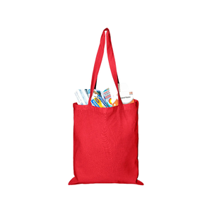 Promotion Gift Canvas Shopping Bag for Women Reusable and Eco-Friendly Cotton Packaging Handled Bag for Travel Cheap Price - Product Image 4