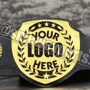 Cinturón de Campeonato de Lucha Libre Profesional Personalizado, Correa de Metal Resistente, Karate, Judo, Taekwondo, Jiu-Jitsu - Product Image 1