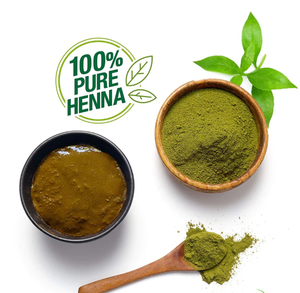 Poudre de Henné Herbal pour Cheveux Lisses et Brillants Formule Ayurvédique OEM Marque Privée Exportation Inde - Product Image 1