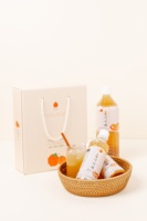 Boisson au malt traditionnelle coréenne Hongsigoong Premium avec du persimmon, boisson au riz fermenté sucré 1L 14,7 Brix