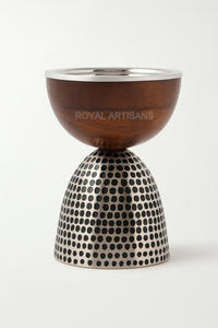 Quemador de metal purificador para el hogar árabe/quemador Bakhoor/Dhooni o Dhoop Dani o Dhuni | Diya de mesa de latón de Royal Artisans - Product Image 3