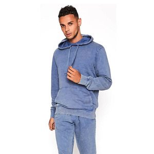 Sweat-shirts à capuche délavés à l'acide pas chers en gros, sweats oversize tendance en coton, vêtements streetwear décontractés pour hommes et femmes, directement de l'usine - Product Image 4