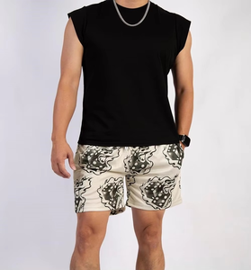 Nuevos Pantalones Cortos Deportivos de Malla para Hombre, Pantalones Cortos Deportivos Estampados, OEM ODM, Logotipo Personalizado, Pantalones Cortos Estampados para Hombre - Product Image 3