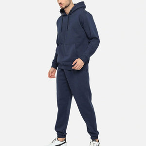 Conjunto Deportivo Personalizado al por Mayor, Sudadera Holgada de Felpa 100% Algodón, 500 GSM, con Capucha y Pantalones Jogger para Hombre - Product Image 3