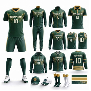 Fabrication professionnelle de tenues de football à prix avantageux, vêtements de sport très vendus, ensemble de football pour adultes. - Product Image 6