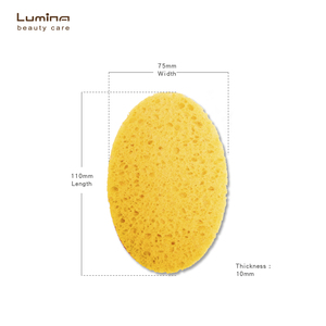 Discos de algodón ovalados de pulpa de madera para limpieza facial, de grosor estándar, 2 unidades, venta al por mayor para distribución minorista, fáciles de usar. - Product Image 4