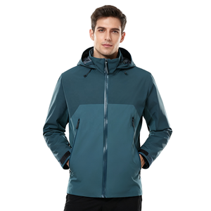 Veste coupe-vent en nylon léger, imperméable, vêtements de sport d'extérieur pour hommes - Product Image 6