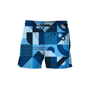 Design Your Own Customized Men Solid <b>Mid</b> Waist Sublimation Shorts 100% Cotton Casual High Quality OEM Service Quick Dry - Product Image 1