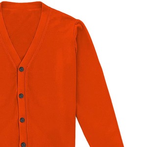 Cárdigan Clásico con Cuello en V, Ligero, Tejido, con Botones, Informal, para Hombre y Mujer, Servicio OEM - Product Image 6