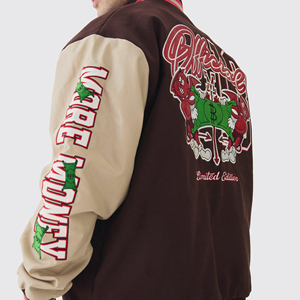 Chaqueta Varsity Premium para Hombre, Chaqueta Universitaria de Moda, Chaqueta Deportiva Elegante - Product Image 5