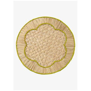 Posavasos de Bambú Tejido a Mano de Estilo Clásico, Resistente al Calor, Personalizable, Decorativo para Mesa de Comedor, para Uso en el Hogar y Fiestas - Product Image 5