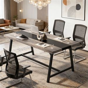 โต๊ะประชุมสำนักงานและคอมพิวเตอร์ โต๊ะรับประทานอาหารและโต๊ะอ่านหนังสือ - โซลูชั่นเฟอร์นิเจอร์อเนกประสงค์ - Product Image 1