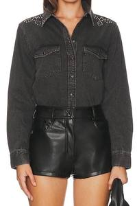 Chaqueta Vaquera Unisex Vintage de Alta Calidad BEE JEES GROUP, Estilo Casual de Invierno, Cuello Camisero, Botones, Talla Grande, Resistente al Viento y Transpirable - Product Image 1