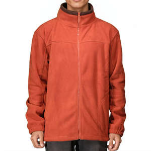 Chaqueta Polar para Hombre con Cuello Alto, Cierre Completo, Transpirable y de Secado Rápido, Tejido de Lona, Ropa de Invierno - Product Image 1