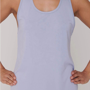 High Quality Workout Racer Back Women's <b>Tank</b> <b>Top</b> Lightweight Sleeveless <b>Loose</b> Fit <b>Tank</b> <b>Top</b> For Fitness Gym Workout Training - Product Image 2