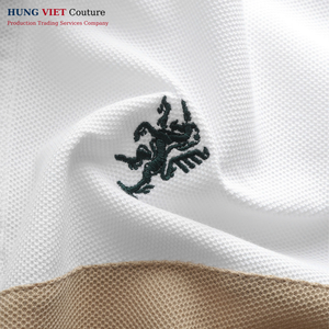 Camiseta cómoda de tela elástica transpirable para hombre de estilo veraniego elegante para polo - Product Image 3