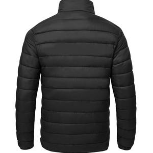 Chaqueta Acolchada Personalizada de Alta Calidad para Hombre, Puños Elásticos, Logotipo Personalizado, Chaqueta Casual de Invierno para Hombre - Product Image 3