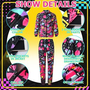 Unisex <b>Summer</b> Tracksuit Zip Pockets Full Zip Hoodie Sweatsuit 2-Piece Breathable Quick Dry Running Jogging Sports Casual - Product Image 6