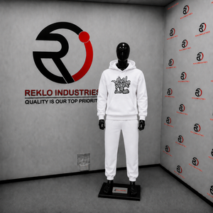 Conjunto Deportivo para Hombre, Sudadera con Capucha Blanca con Estampado Gráfico, Pantalones Jogger, Ropa Deportiva Casual, Venta al Por Mayor - Product Image 3