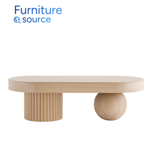 Mesa de café de MDF Premium con acabado de madera Muebles interiores de cafetería funcionales del fabricante de confianza hechos en Vietnam - Product Image 2