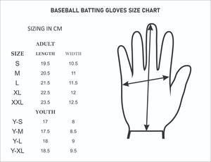 Wholesale Custom Premium Blue Orange <b>Baseball</b> Batting <b>Gloves</b> Professional Grade Leather Velcro Closure Training Lightning Bolt - Product Image 6