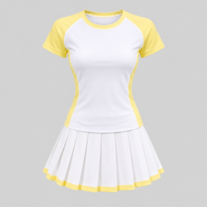 Uniforme de tenis premium para mujer, tela transpirable, ajuste elástico y comodidad ligera para un rendimiento profesional en la cancha. - Product Image 1