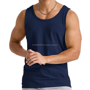 เสื้อกล้ามออกกำลังกายผู้ชายแบบมีโลโก้สั่งทำขายส่ง ระบายอากาศได้ดี เหมาะสำหรับวิ่งและฟิตเนส บริการ OEM และ ODM มีให้บริการ - Product Image 6