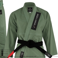 Kimono de Jiu-Jitsu Brésilien Respirant et Durable en Coton Perlé 100% avec Logo Personnalisé, Léger, Anti-rétrécissement, Séchage Rapide