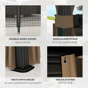 Pergola per Barbecue e Cucina all'Aperto, Tettoia e Gazebo per una Protezione Perfetta dalle Intemperie Durante il Tuo Hobby - Product Image 5