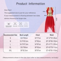 Femmes Sublimation Stage Contemporary Stage Dance Performance Wear Training Dancewear Ballroom Lyrical Dance Dresses