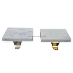 Super Trending <b>Stocking</b> Holders Set of 2 Wood & Aluminium Newest Style <b>Christmas</b> <b>Stocking</b> Holder or Hook Not Applicable for Wall - Product Image 2